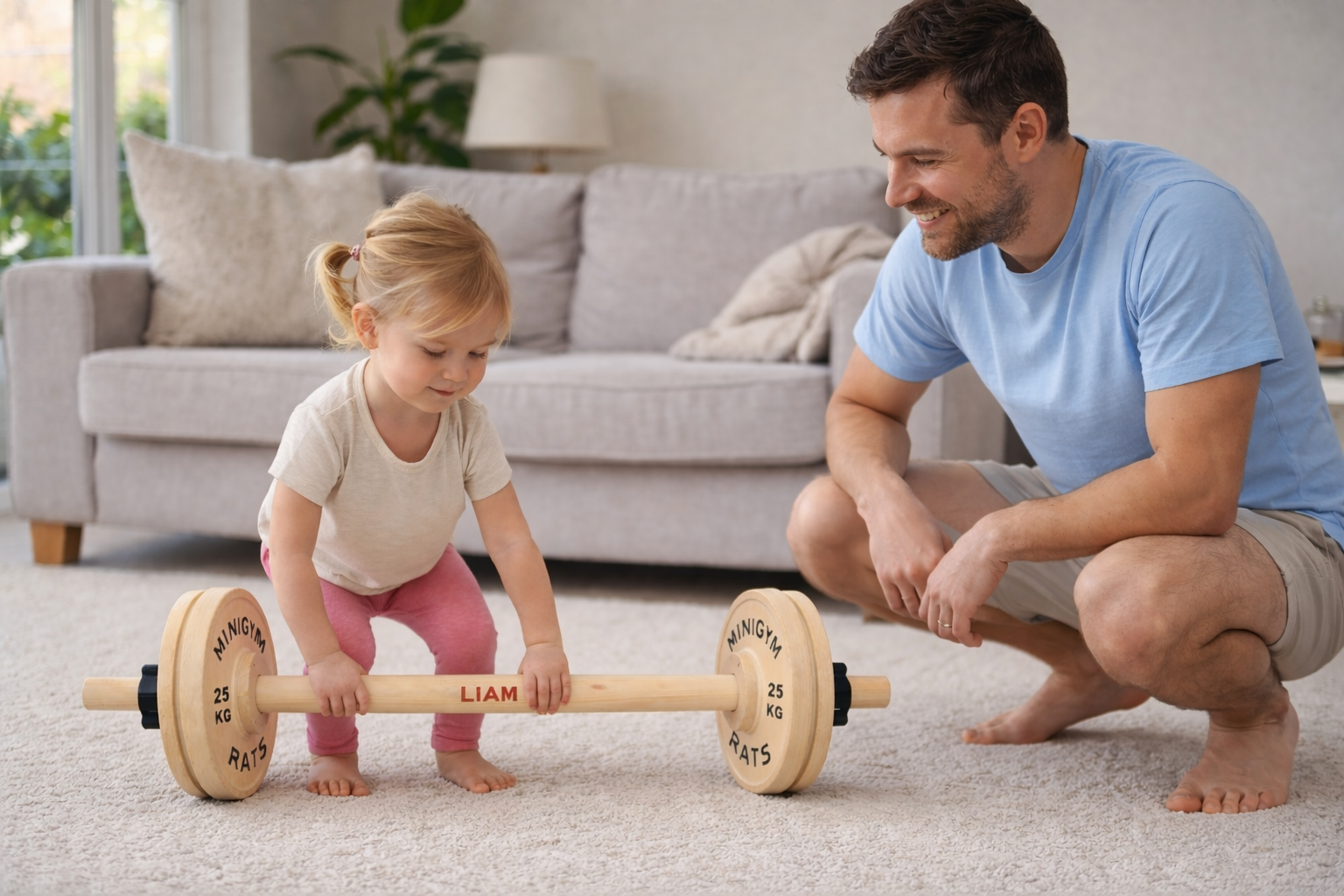 PESAS DE JUGUETE ESTILO MONTESSORI