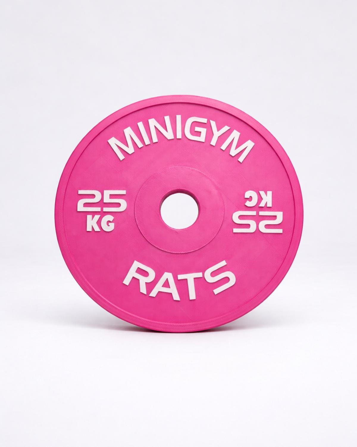 Set de pesas para niños personalizable – color rosa