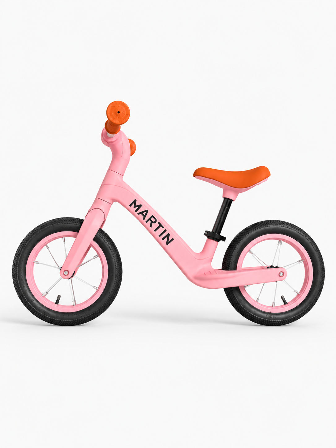 Bicicleta de equilibrio personalizable - Rosa