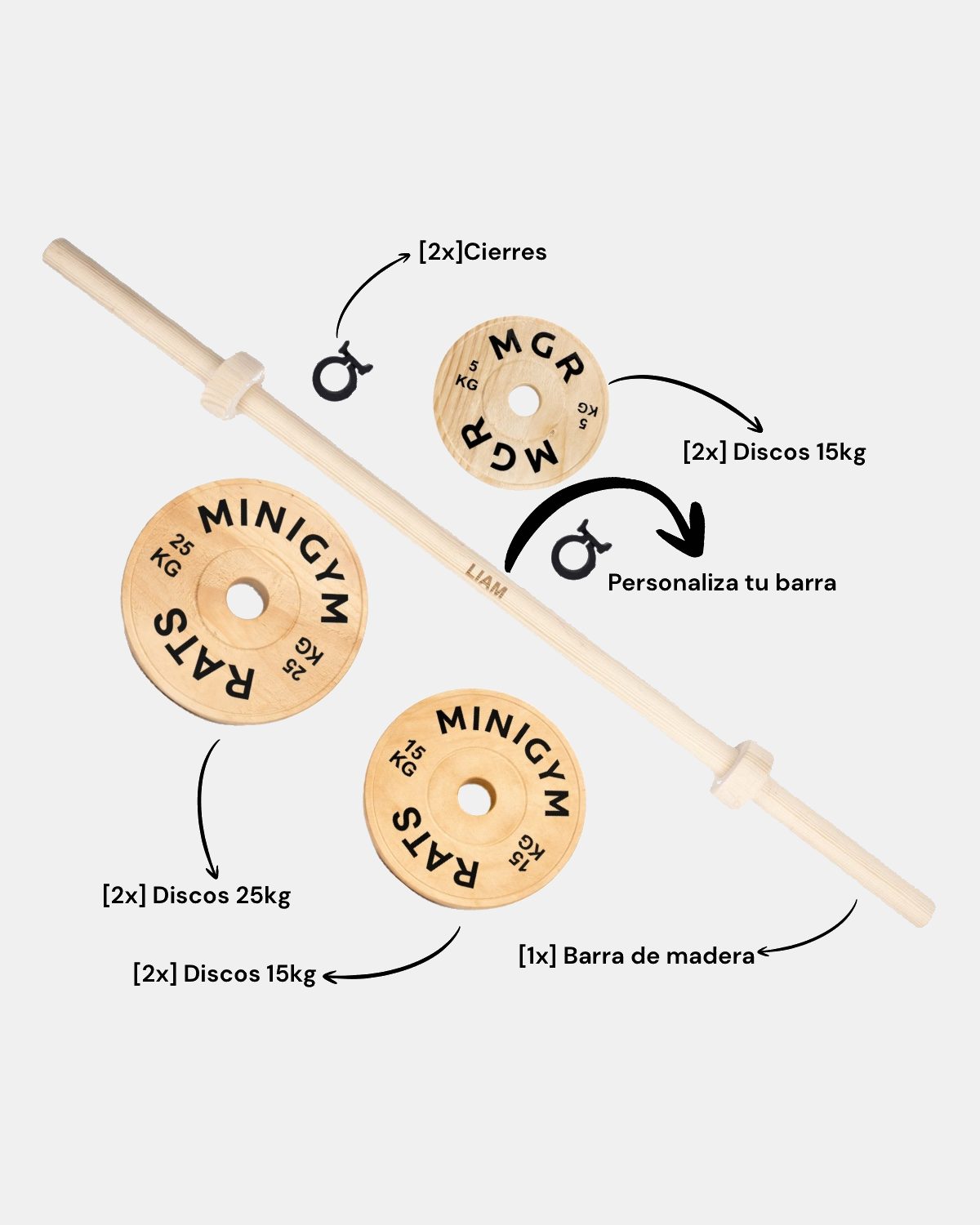 PESAS DE JUGUETE ESTILO MONTESSORI